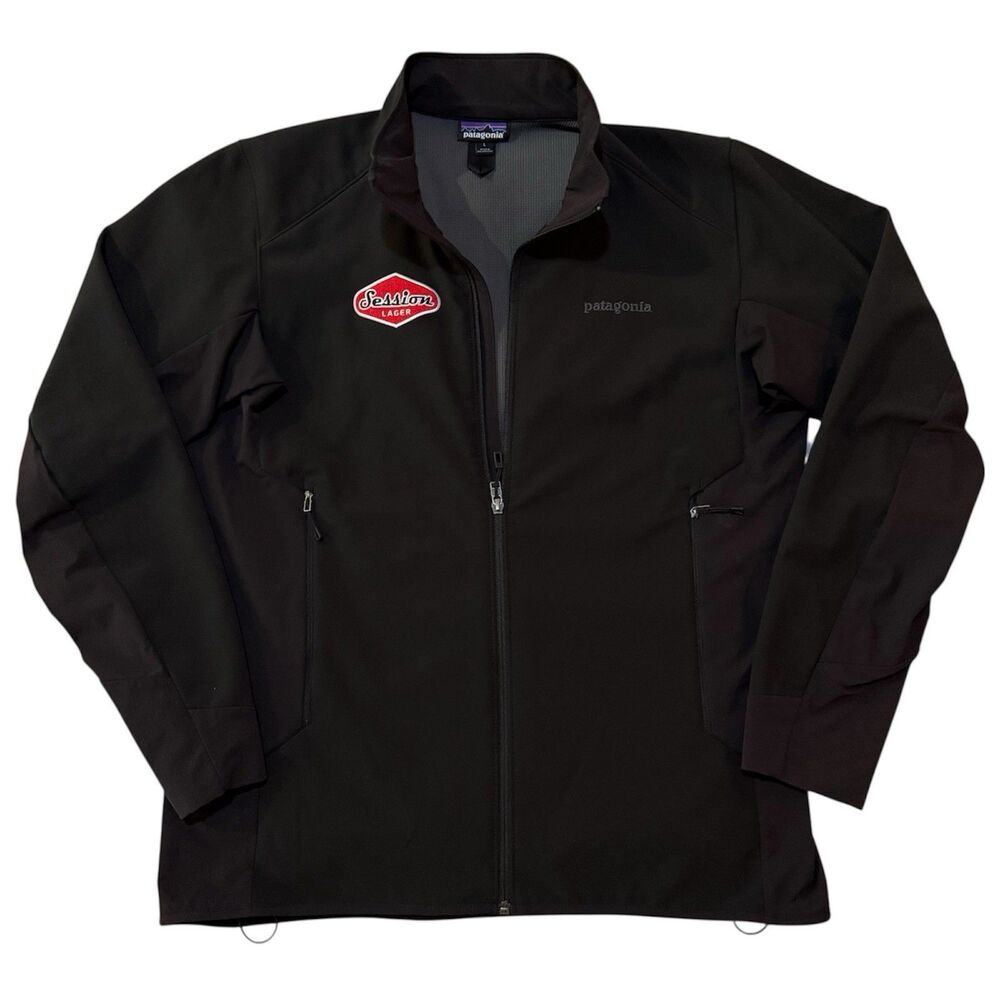 Patagonia Adze Hybrid Jacket Polartec Softshell Full Sail Session Lager Men’s L